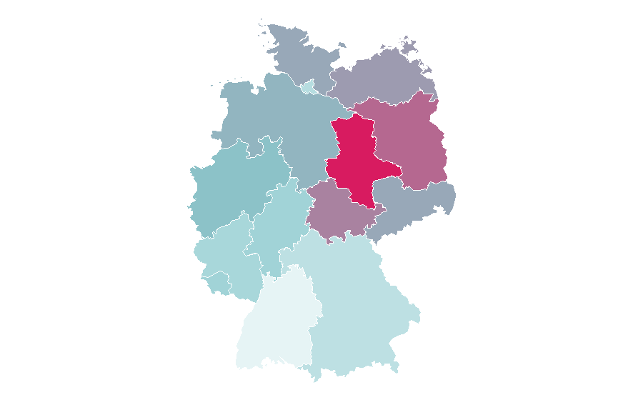 Affinity by region — Mark Strong, Germany