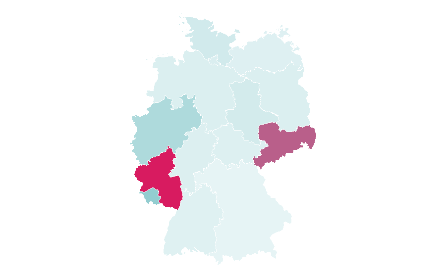 Affinity by region — Markus Anfang, Germany