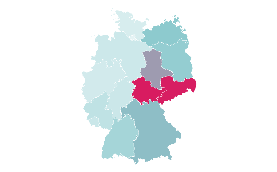 Affinity by region — Markus Eisenbichler, Germany