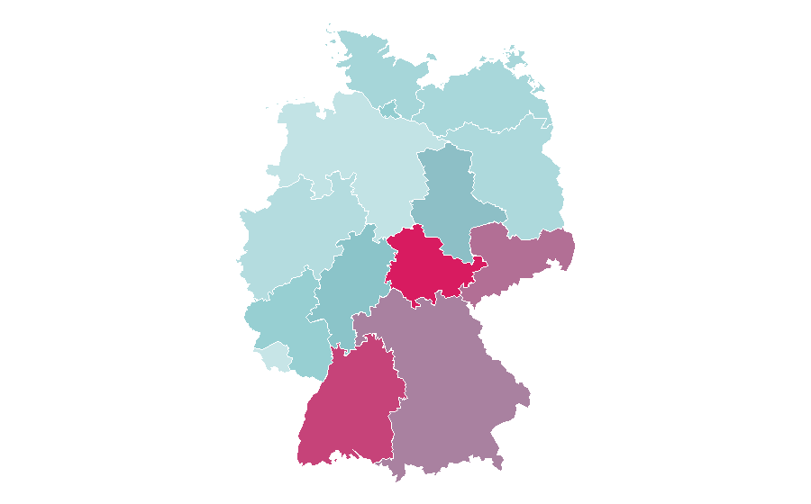 Affinity by region — Markus Krall, Germany