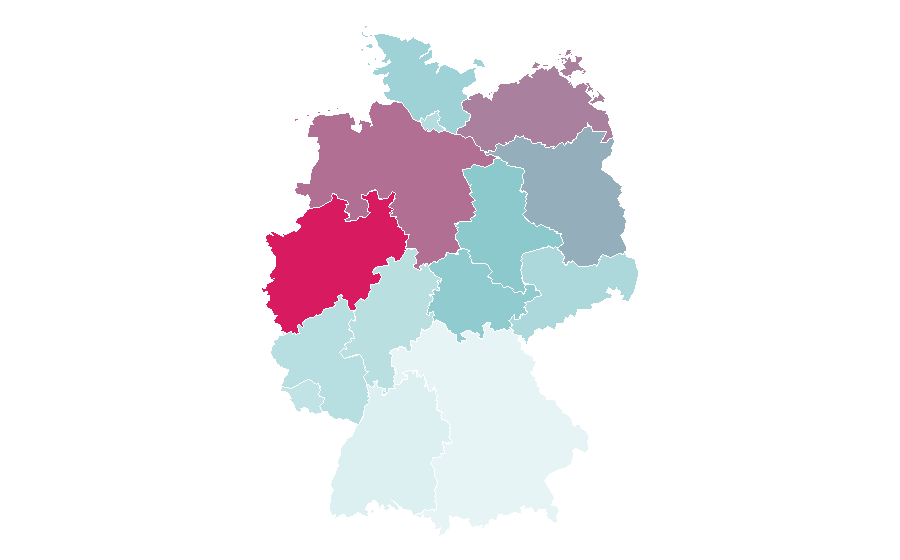 Affinity by region — Markus Krebs, Germany