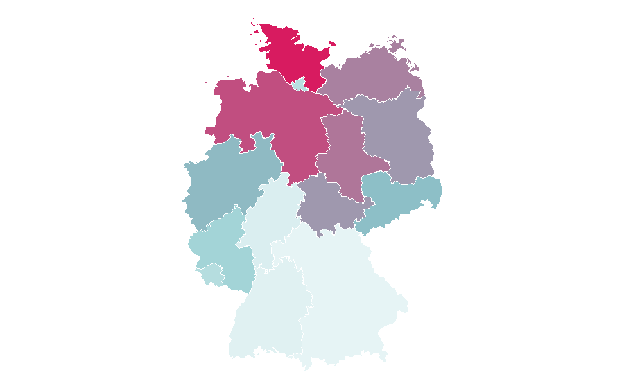 Affinité par région — Marleen Lohse, Allemagne