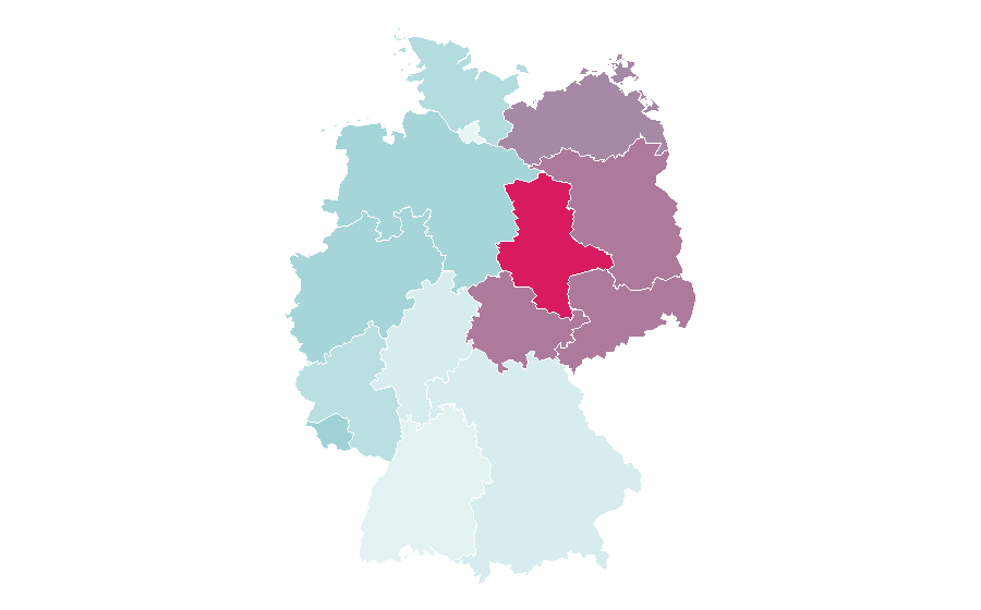 Affinity by region — Marlene Lufen, Germany