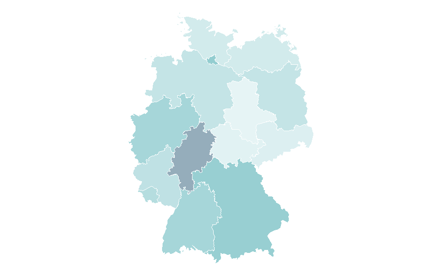 Affinity by region — Marlon Brando, Germany