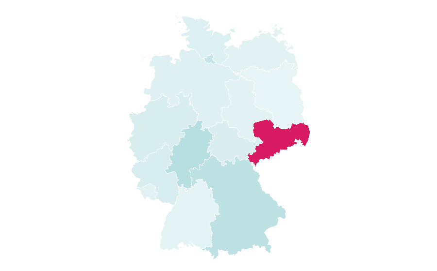 Affinity by region — Maroon, Germany