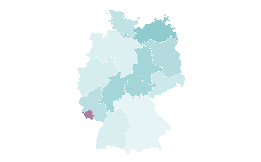 Affinität nach Region — Marriage proposal, Deutschland