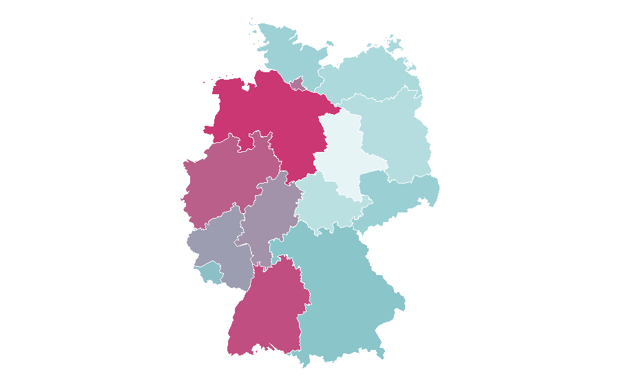 Affinity by region — Martin Garrix, Germany