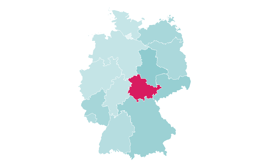 Affinity by region — Martin Gruber, Germany