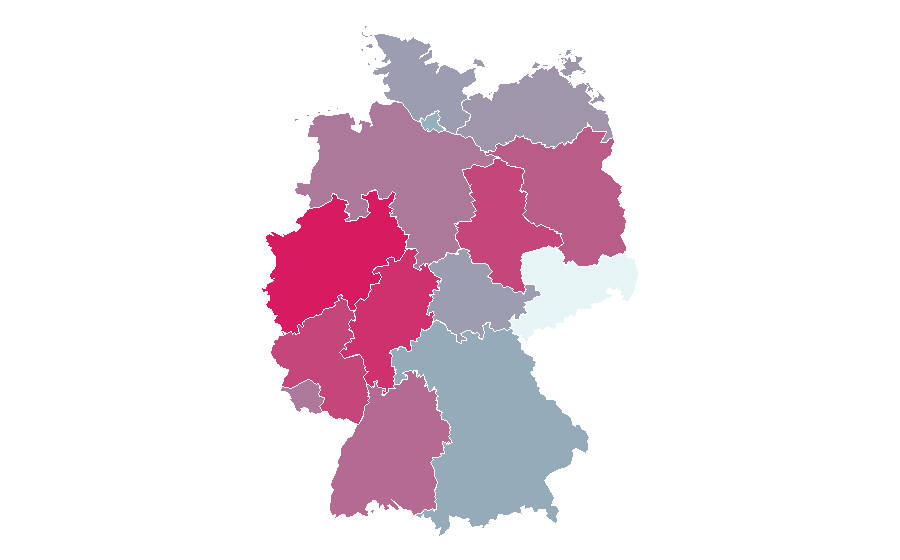 Affinity by region — Martin Lawrence, Germany