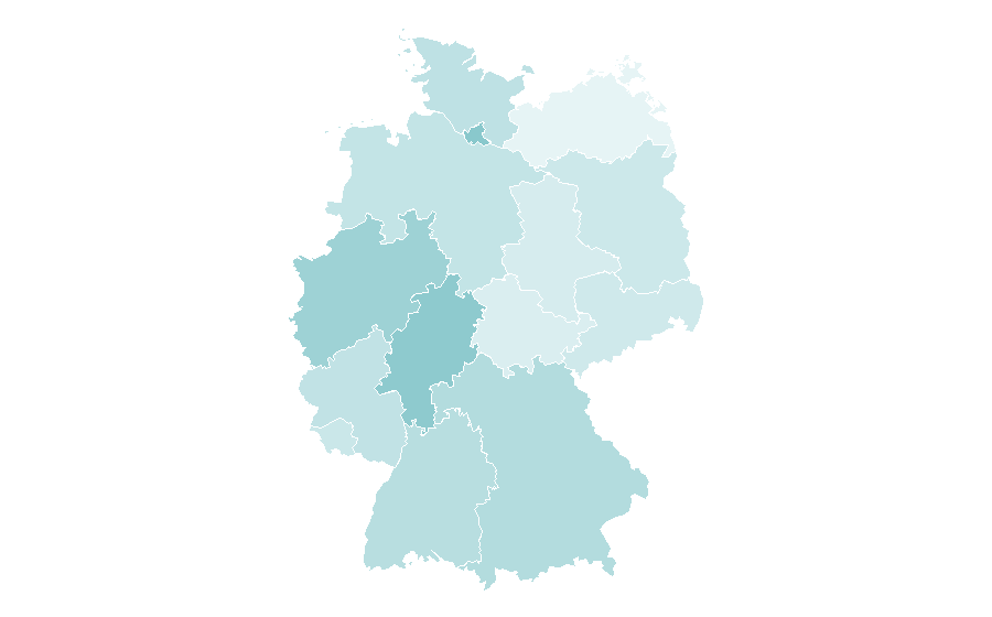 Affinity by region — Martin Scorsese, Germany
