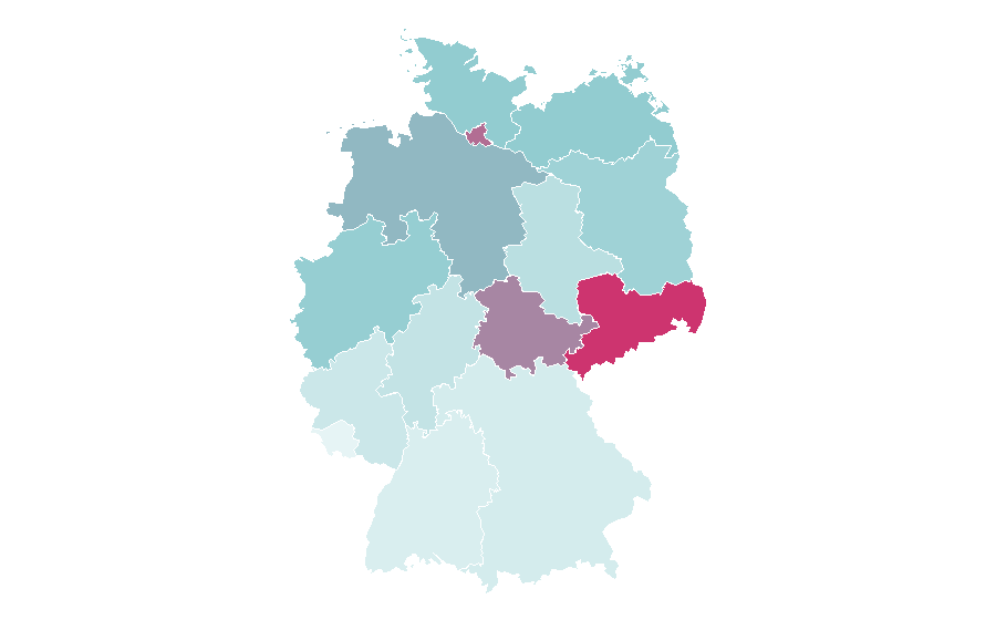 Affinity by region — Martin Sonneborn, Germany