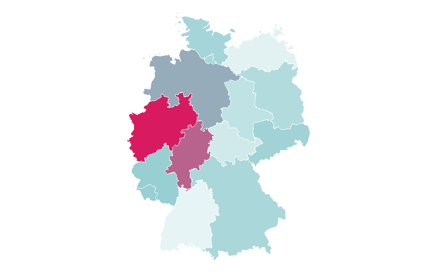 Affinity by region — Marvels, Germany