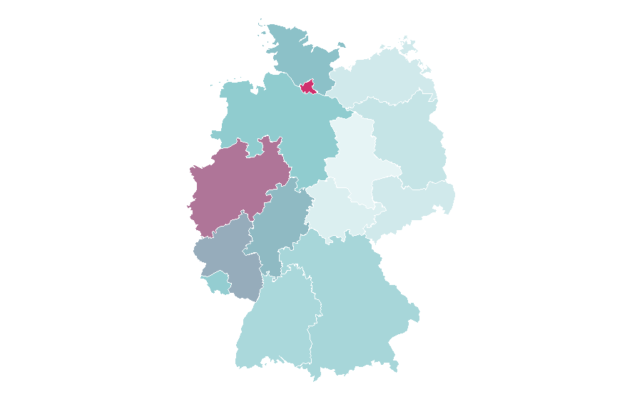 Affinity by region — Marvin Gaye, Germany