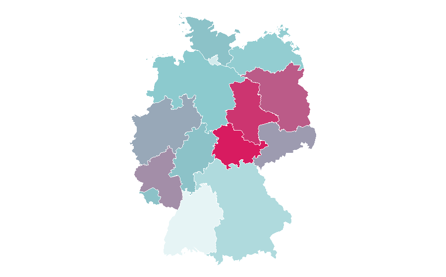 Affinity by region — Mary Elizabeth Winstead, Germany