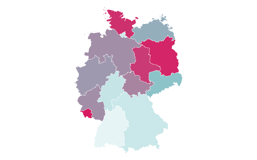 Affinity by region — Mary-Louise Parker, Germany