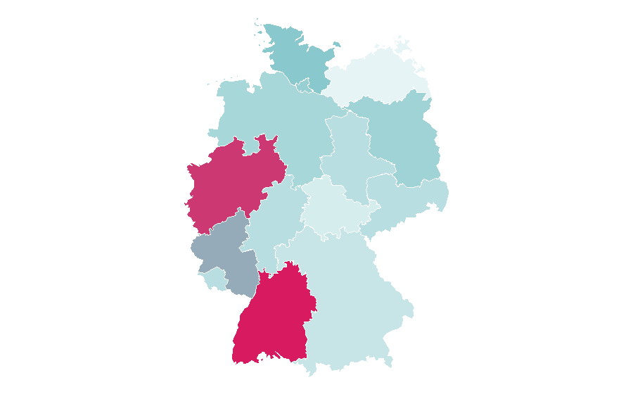 Affinity by region — Mary Poppins (character), Germany