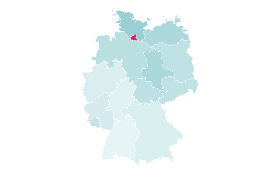 Affinity by region — M*A*S*H (TV series), Germany