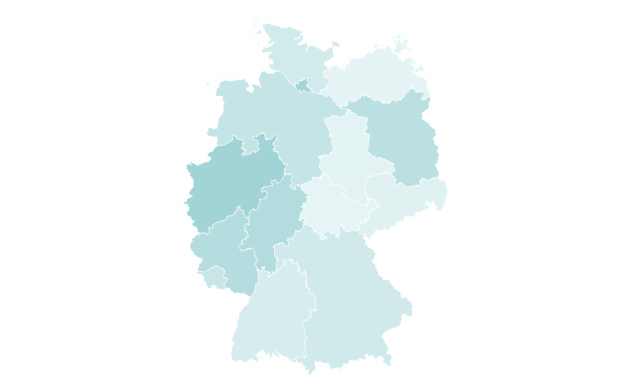 Affinity by region — Massiv, Germany