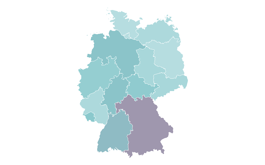 Affinità per regione — Master craftsman, Germania