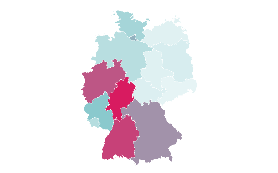 Affinity by region — MasterChef, Germany