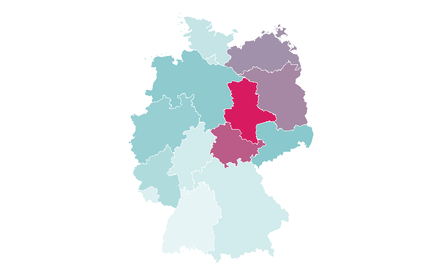Affinity by region — Matilda (novel), Germany
