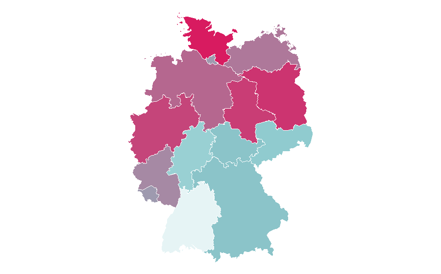 Affinity by region — Matt Czuchry, Germany