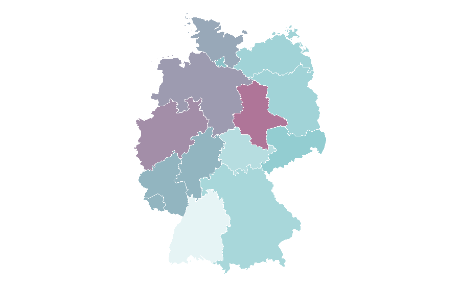 Affinity by region — Matt Smith (actor), Germany
