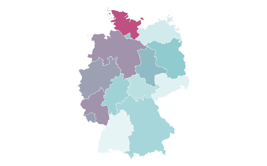Affinity by region — Matthew Broderick, Germany