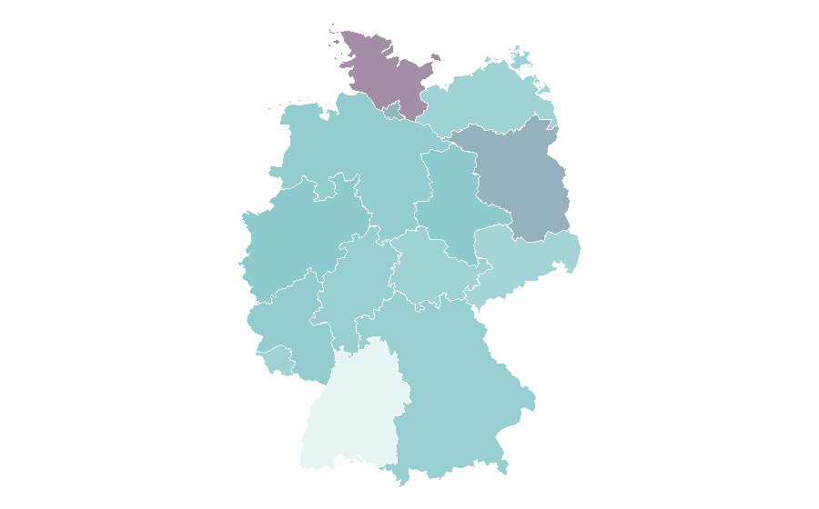 Affinity by region — Matthew Goode, Germany
