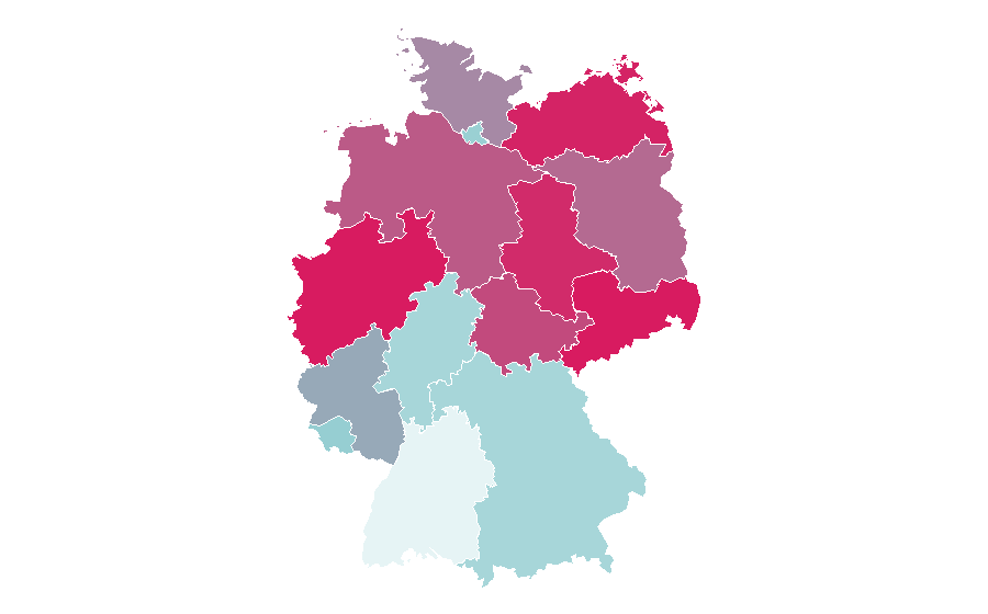 Affinity by region — Matthias Mangiapane, Germany