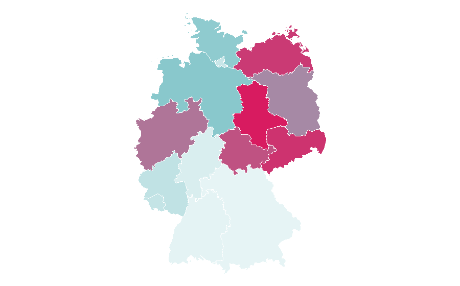 Affinity by region — Matze Knop, Germany