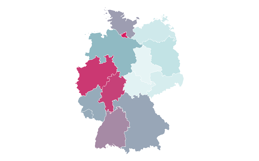 Affinity by region — Maurice Lacroix, Germany