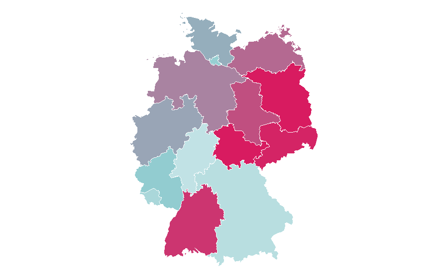 Affinity by region — Max Giermann, Germany