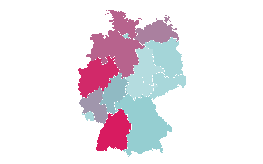 Affinity by region — Max Mutzke, Germany