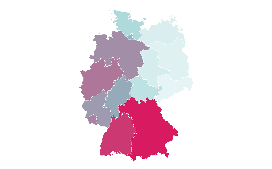 Affinity by region — Maxi-Cosi, Germany