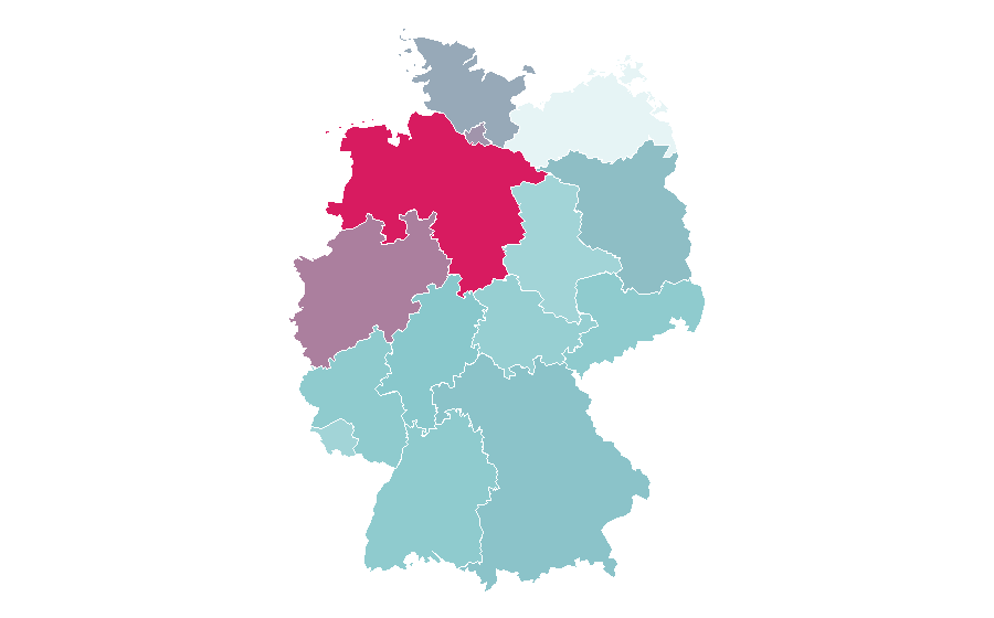Affinité par région — Maxton Hall, Allemagne