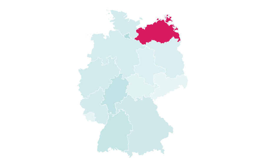 Affinity by region — Maxwell (musician), Germany