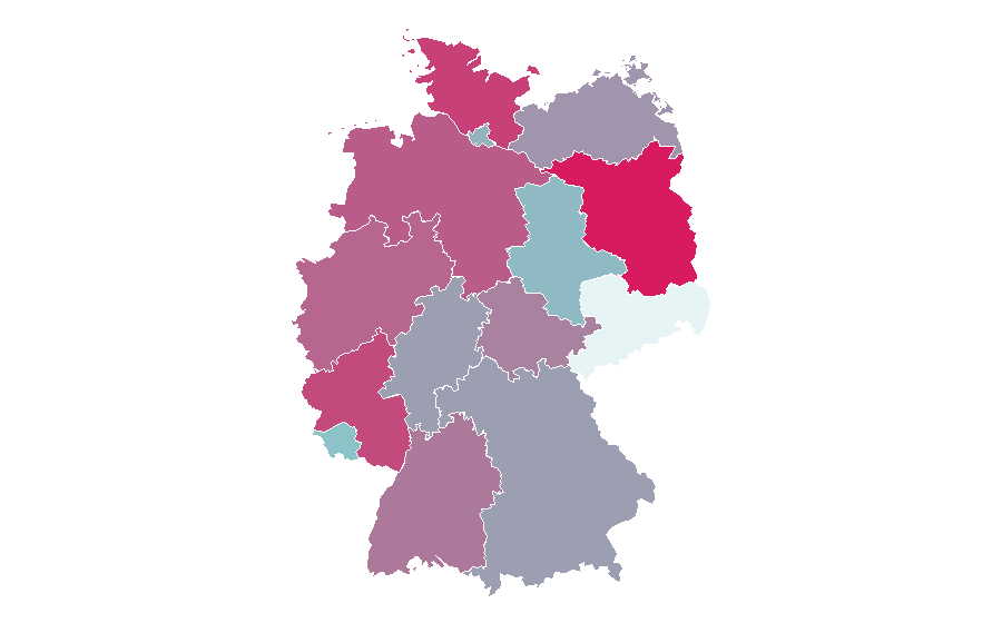 Affinity by region — Maybrit Illner, Germany