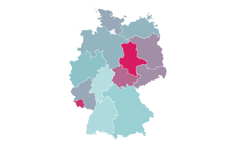 Affinity by region — Mayim Bialik, Germany