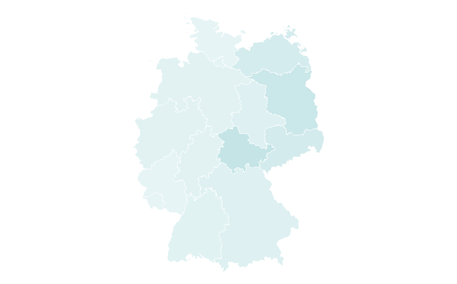 Affinity by region — Mayor, Germany