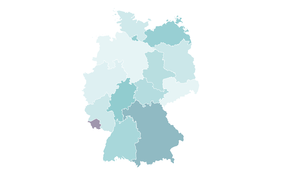 Affinity by region — Mazatlán, Germany