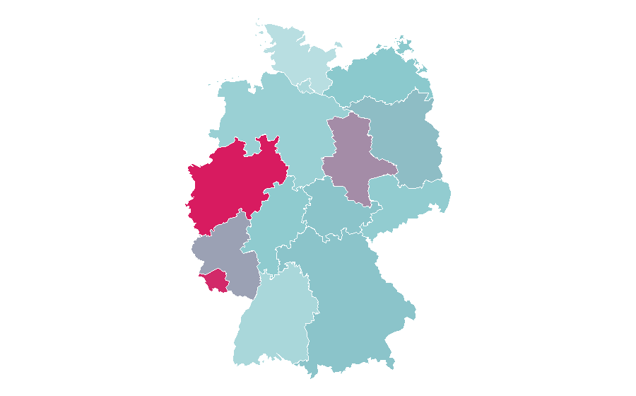 Affinity by region — Mazda CX-3, Germany