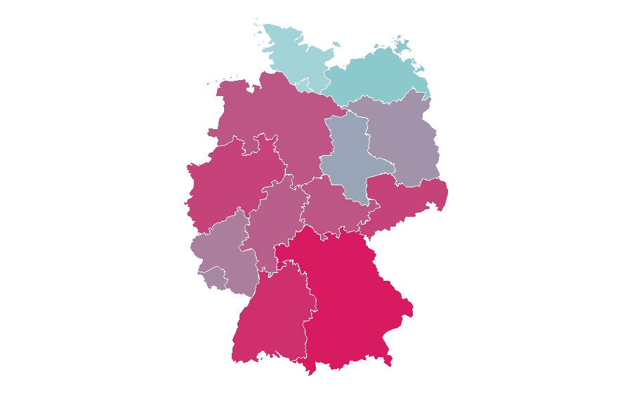 Affinity by region — Mazda RX-7, Germany