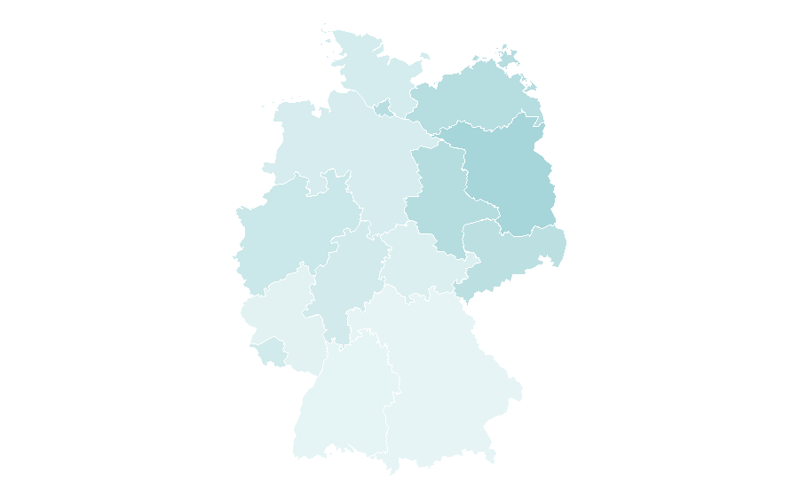 Affinity by region — Mc Paper, Germany