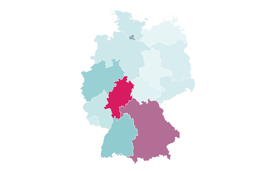 Affinity by region — McKinsey & Company, Germany