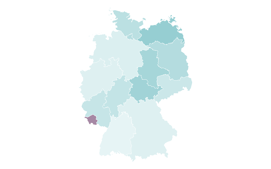Affinity by region — Meal preparation, Germany