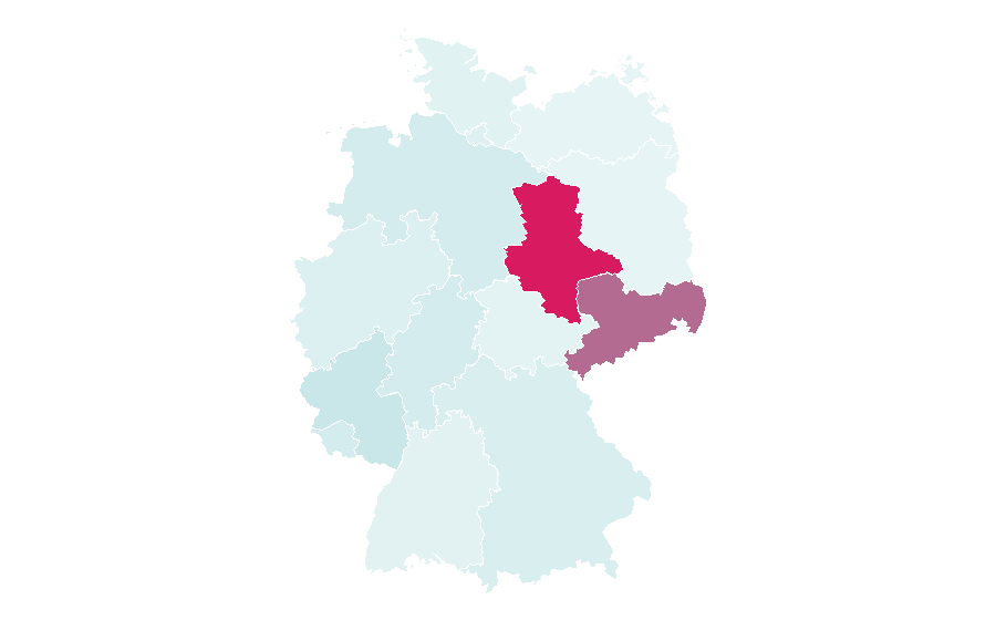 Affinity by region — Mean Streets, Germany
