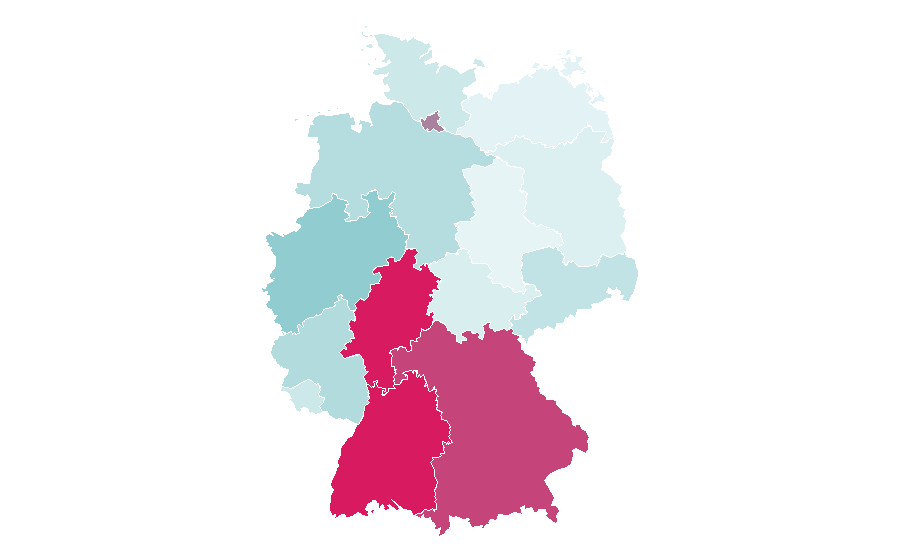Affinity by region — Medan, Germany
