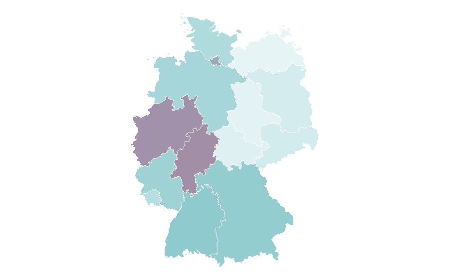 Affinity by region — Medina, Germany
