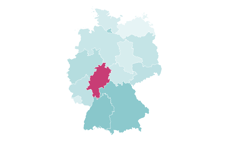 Affinity by region — Meduza, Germany